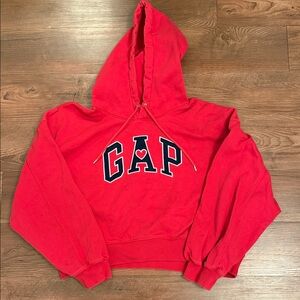 GAP Red Heart Hoodie